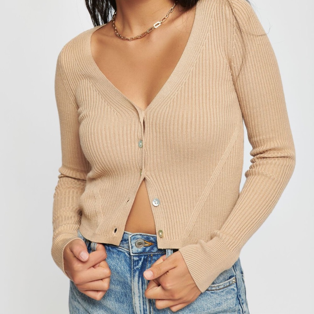 TWO Cardigans ETHOS | Rebecca Long Sleeve V-Neck
